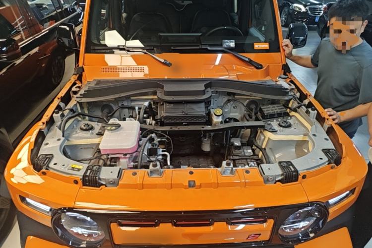 Used iCAR V23 2026 Model V23S 501 Four-Wheel Drive Peak Performance Edition Engine Bay