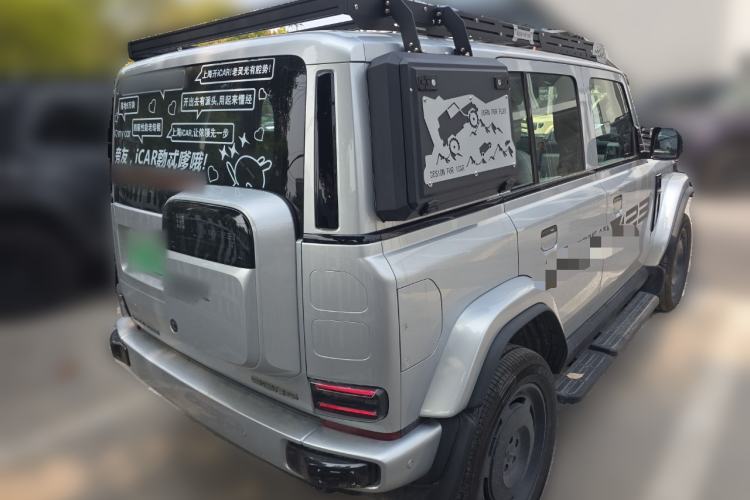 Used iCAR V23 2026 Model 550 Two-Wheel Drive Super Sports Edition Rear Right 45 Deg