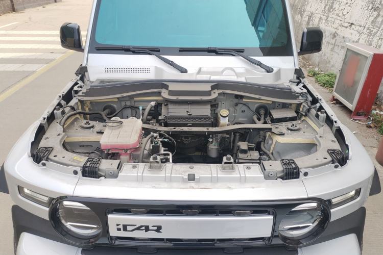 Used iCAR V23 2026 Model 401 Two-Wheel Drive Super Sports Edition Engine Bay