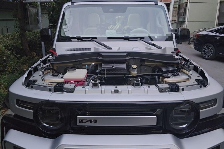Used iCAR V23 2026 Model 550 Two-Wheel Drive Cyber Edition Engine Bay