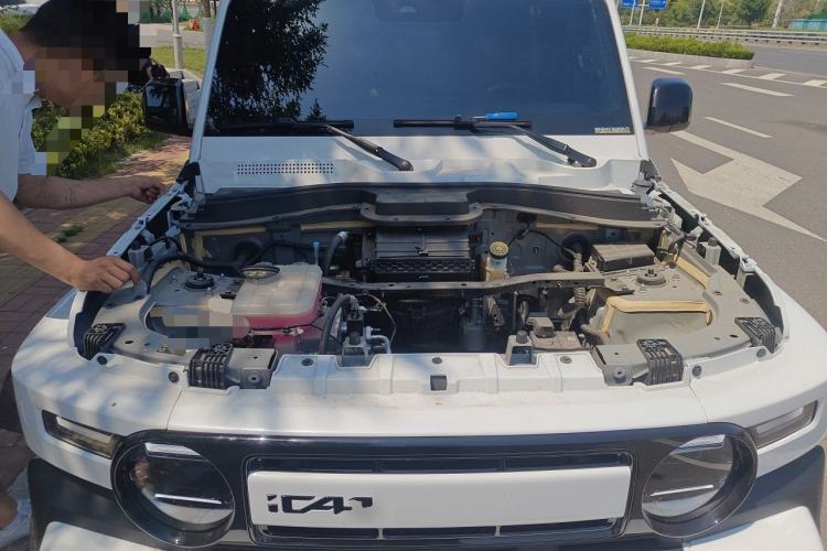 Used iCAR V23 2026 Model 550 Two-Wheel Drive Super Sports Edition Engine Bay