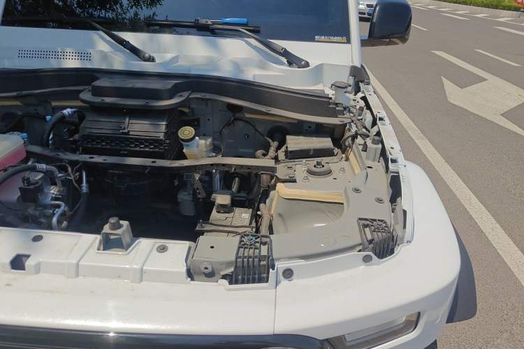 Used iCAR V23 2026 Model 550 Two-Wheel Drive Super Sports Edition Engine Bay Left