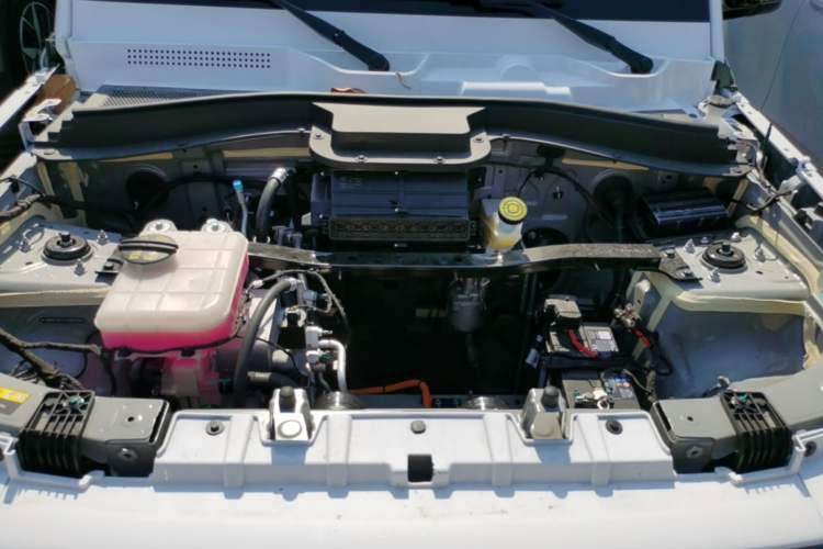 Used iCAR V23 2026 Model 550 Two-Wheel Drive Super Sports Edition Engine Bay