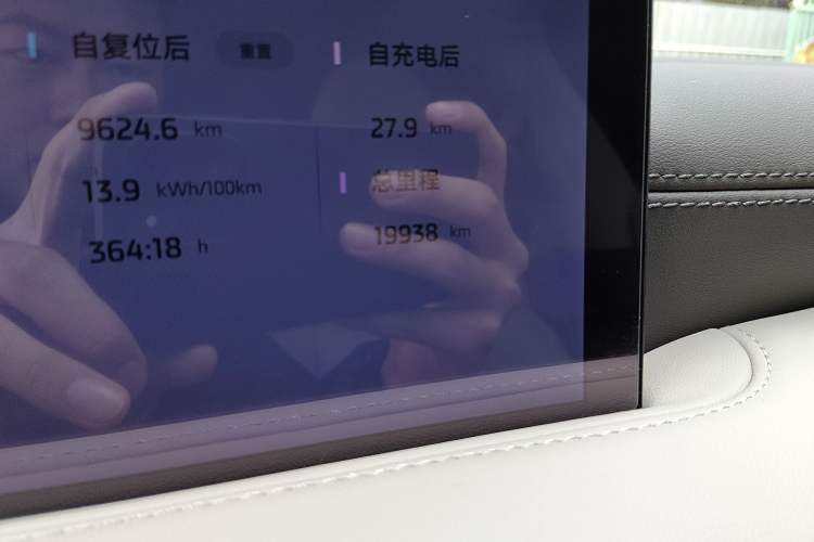 Used IM L6 2024 Max Standard Edition Odometer Close Up