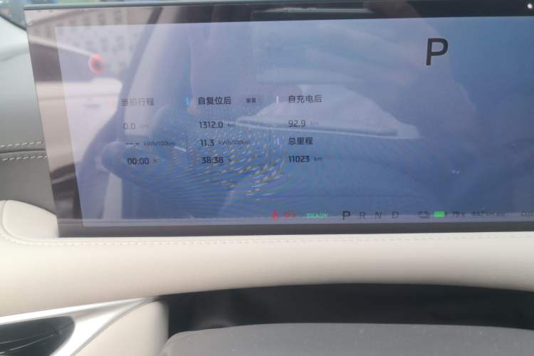 Used IM L6 2024 Max Standard Edition Odometer Close Up
