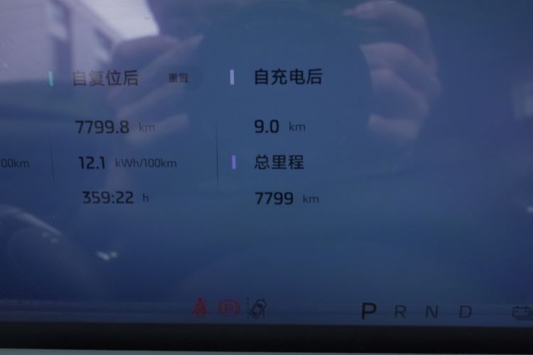 Used IM L6 2024 Max Standard Edition Odometer Close Up