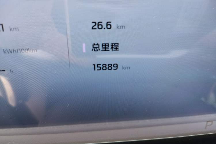 Used IM L6 2024 Max Standard Edition Odometer Close Up