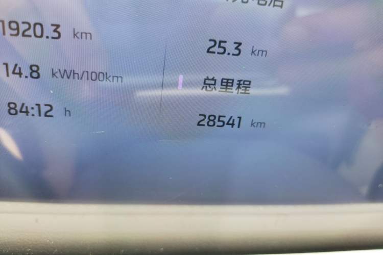 Used IM L6 2024 Max Standard Edition Odometer Close Up