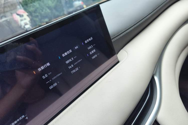 Used IM L6 2024 Max Standard Edition Odometer Close Up