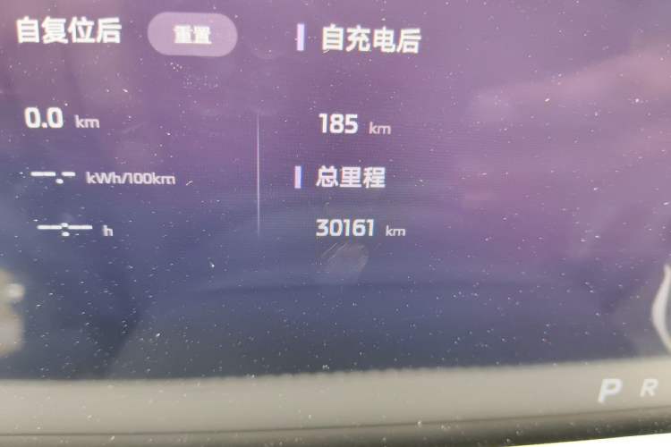 Used IM L6 2024 Max Standard Edition Odometer Close Up