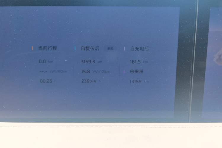 Used IM L6 2025 Ultra Model Odometer Close Up
