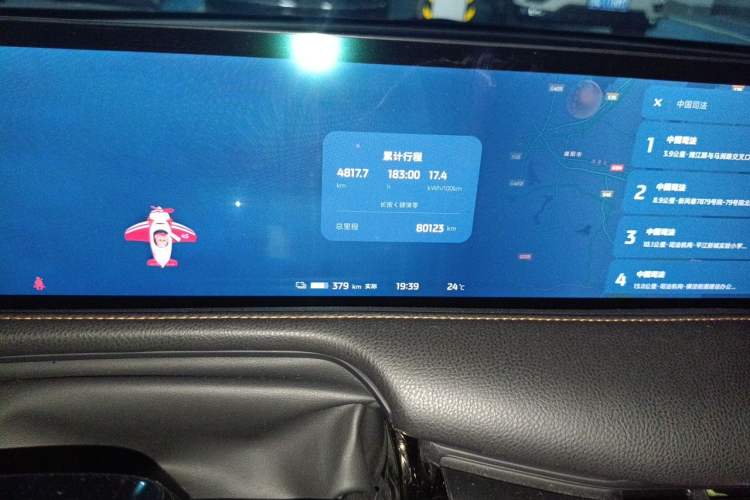 Used IM L7 2022 Pro Model Odometer Close Up