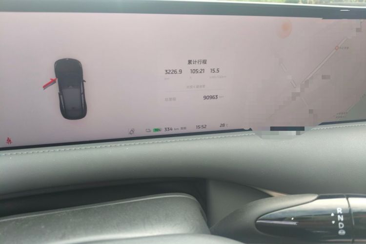 Used IM LS6 2023 Max Standard Edition Odometer Close Up