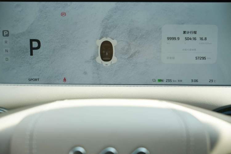 Used IM LS6 2023 Max Standard Edition Odometer Close Up