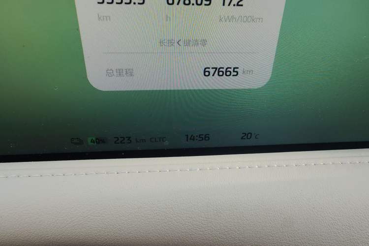 Used IM LS6 2023 Max Standard Edition Odometer Close Up