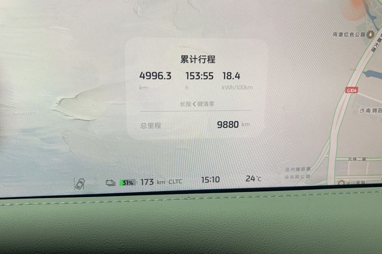 Used IM LS6 2023 Max Standard Edition Odometer Close Up