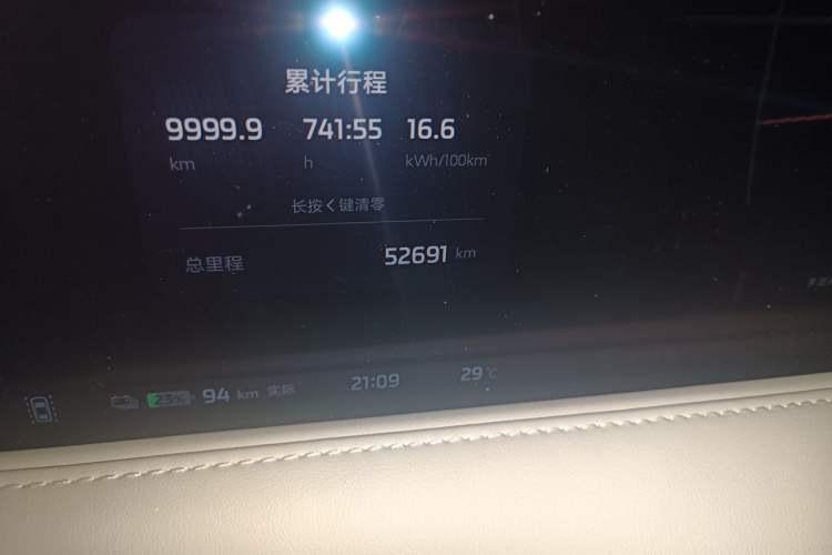 Used IM LS6 2023 Max Standard Edition Odometer Close Up
