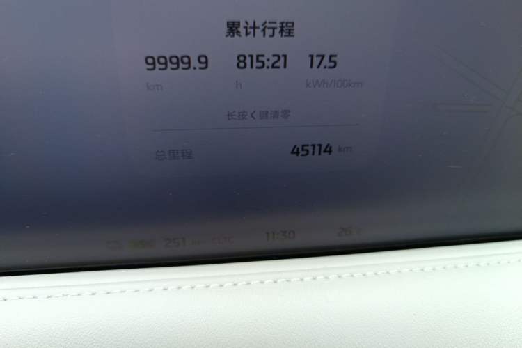 Used IM LS6 2023 Max Standard Edition Odometer Close Up