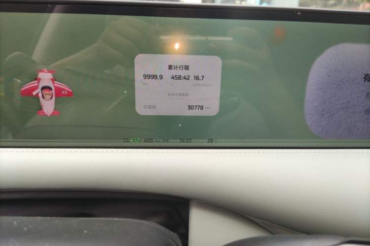 Used IM LS6 2023 Max Standard Edition Odometer Close Up