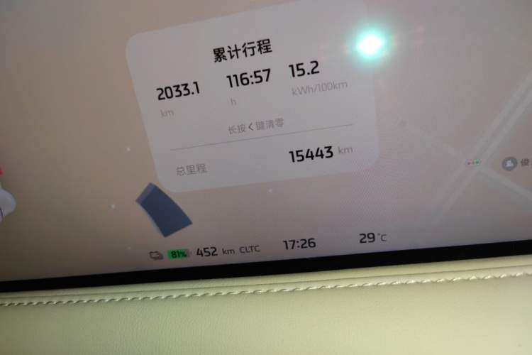 Used IM LS6 2023 Max Standard Edition Odometer Close Up