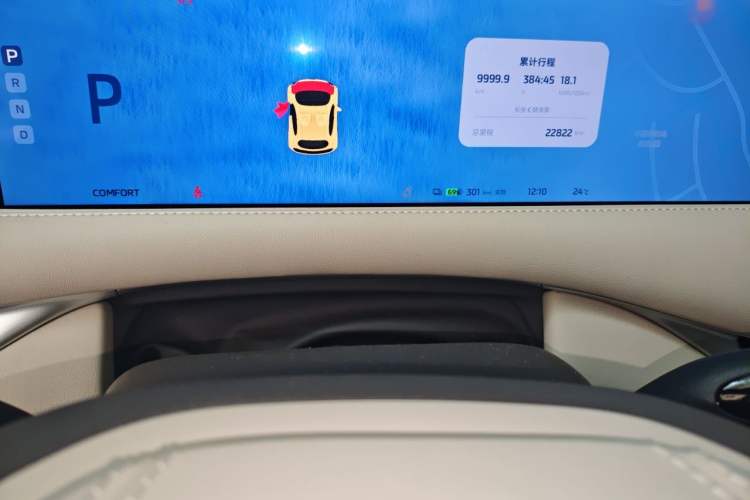 Used IM LS6 2023 Max Standard Edition Odometer Close Up