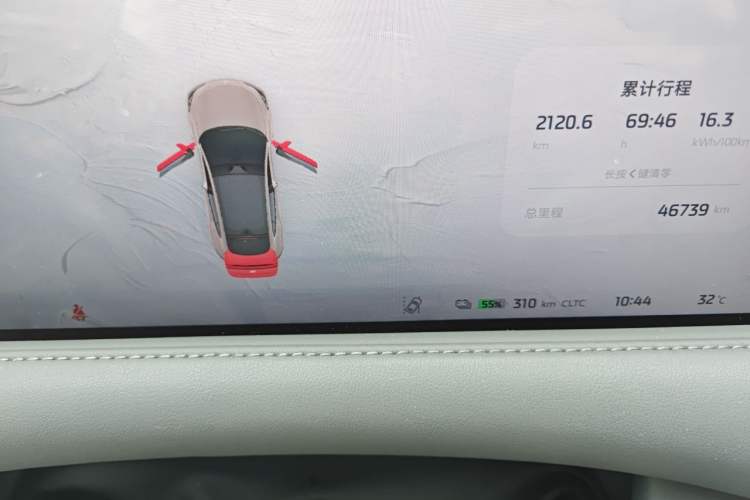 Used IM LS6 2023 Max Standard Edition Odometer Close Up