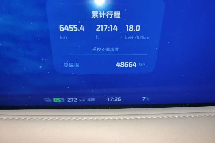 Used IM LS6 2023 Max Long-Range Version Odometer Close Up