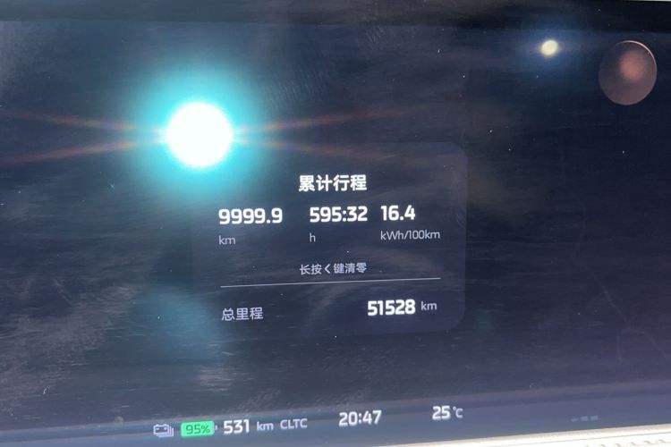 Used IM LS6 2023 Max Standard Edition Odometer Close Up