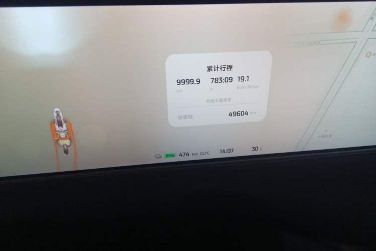 Used IM LS6 2023 Max Standard Edition Odometer Close Up