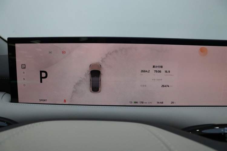 Used IM LS6 2023 Max Standard Edition Odometer Close Up