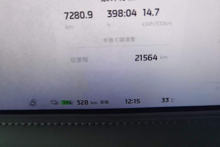Used IM LS6 2023 Max Standard Edition Odometer Close Up