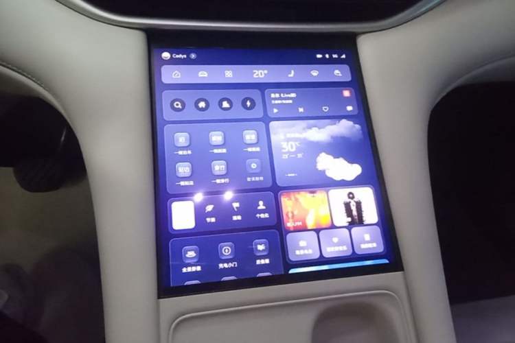 Used IM LS6 2025 Lingxi Intelligent Driving Edition Audio And AC Panel