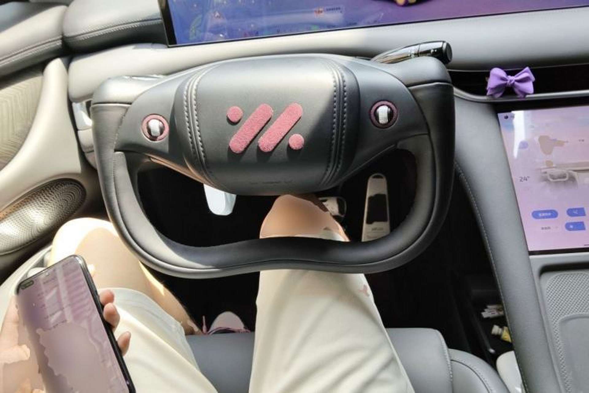Used IM LS6 2025 Lingxi Intelligent Driving Edition Steering Wheel