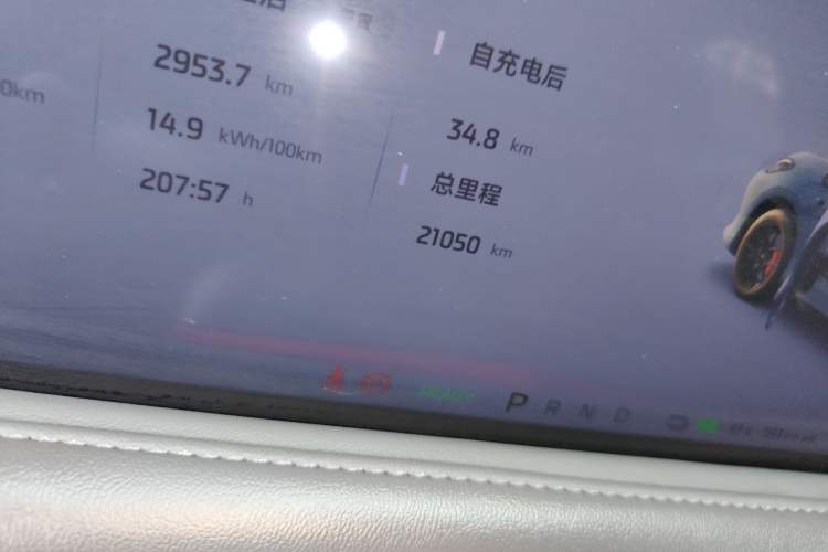 Used IM LS6 2025 Ultra-Powerful Lingxi Intelligent Enjoyment Edition Odometer Close Up
