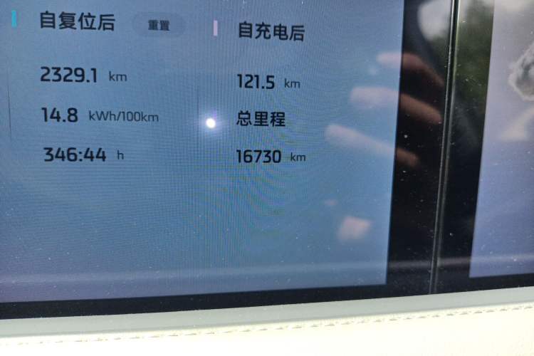 Used IM LS6 2025 Ultra-Powerful Lingxi Intelligent Enjoyment Edition Odometer Close Up