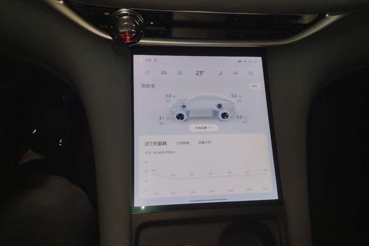 Used IM LS6 2025 Lingxi Intelligent Driving Edition Audio And AC Panel