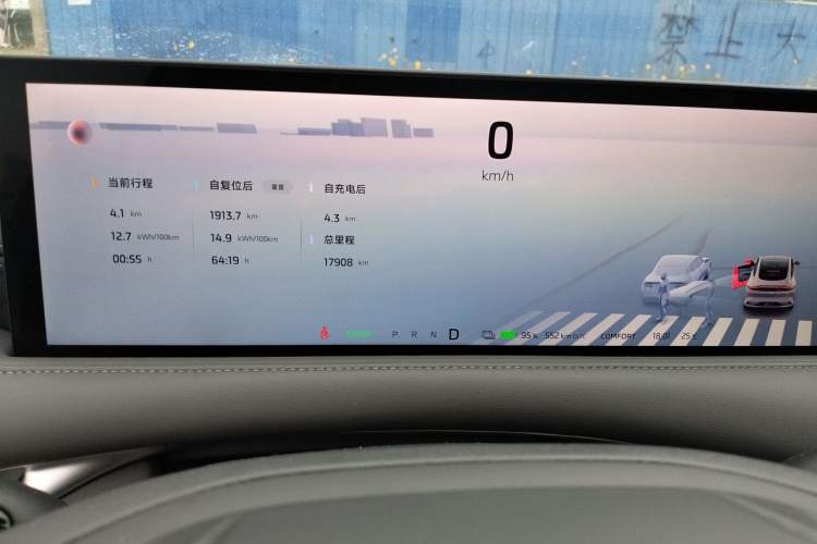 Used IM LS6 2025 Lingxi Intelligent Driving Edition Instrument Cluster