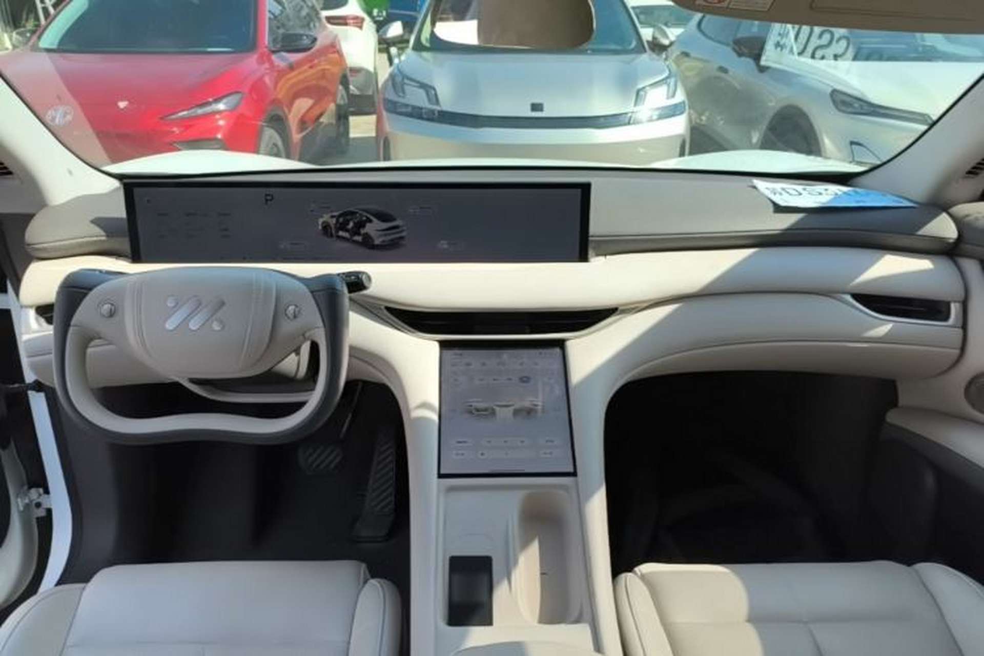 Used IM LS6 2025 Lingxi Intelligent Driving Edition Center Console