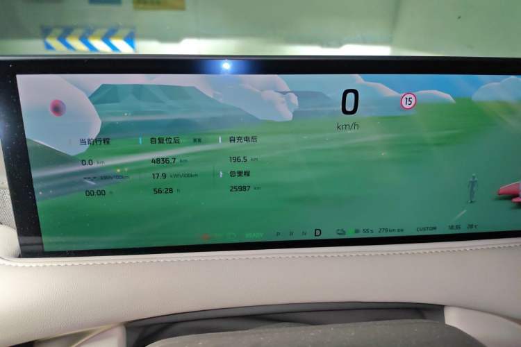 Used IM LS6 2025 Ultra-Powerful Lingxi Intelligent Enjoyment Edition Instrument Cluster