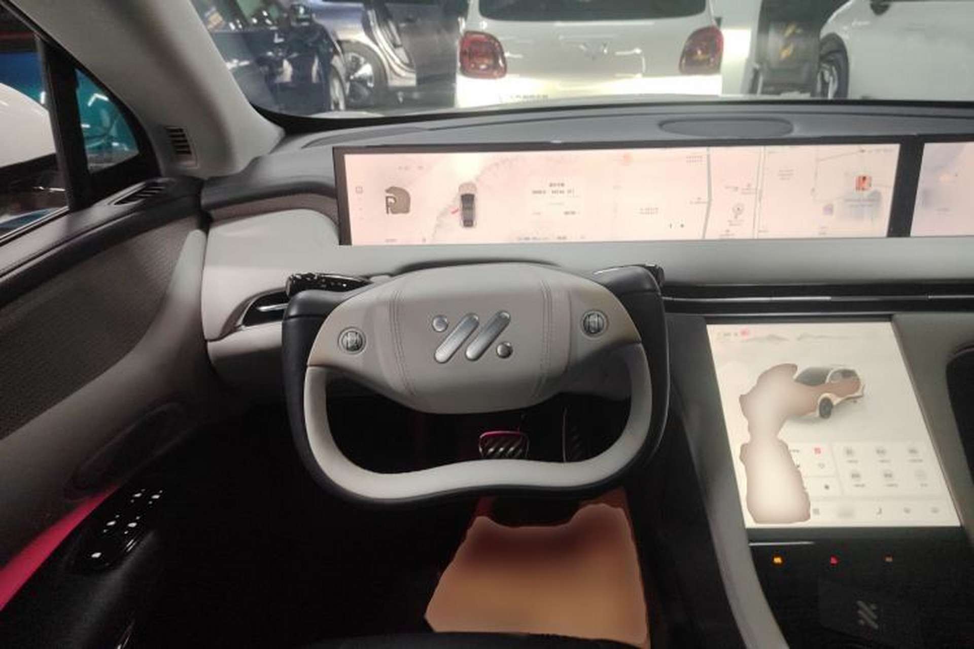 Used IM LS7 2023 90 kWh Elite Rear-Drive Version Steering Wheel