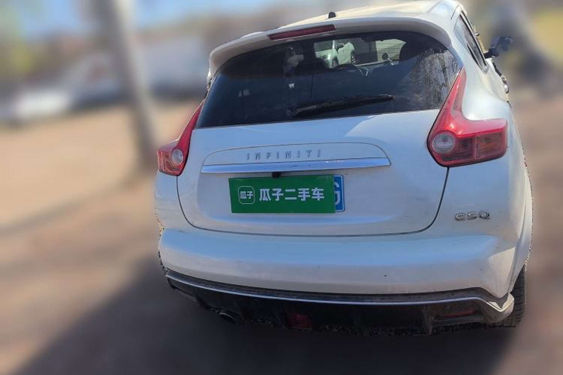 Used Infiniti ESQ 2014 1.6L Spontaneous Edition Rear
