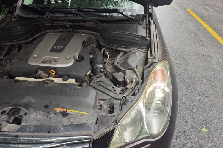 Used Infiniti EX 2009 EX35 Fashion Edition Engine Bay Left