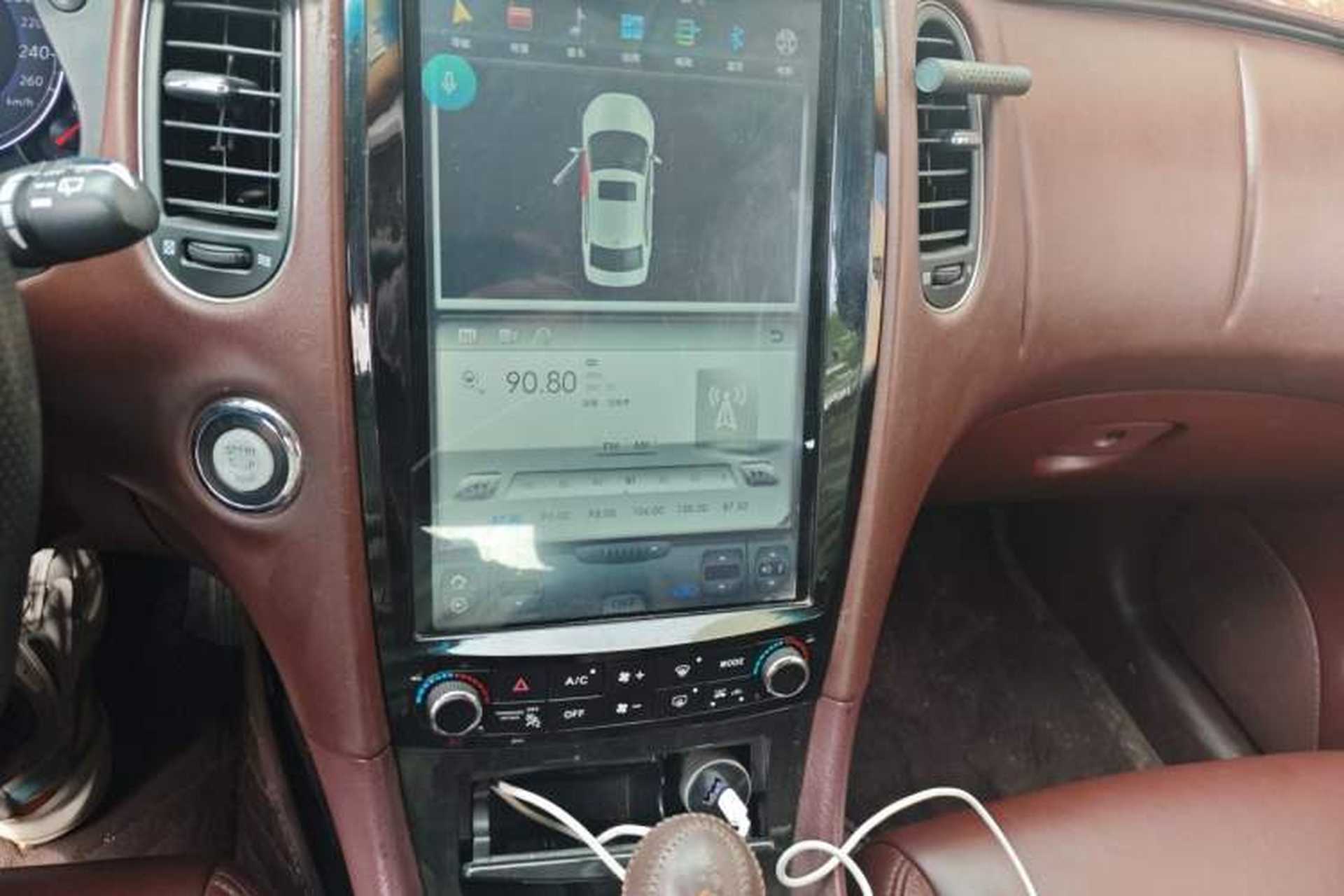 Used Infiniti EX 2009 EX35 Fashion Edition Audio And AC Panel