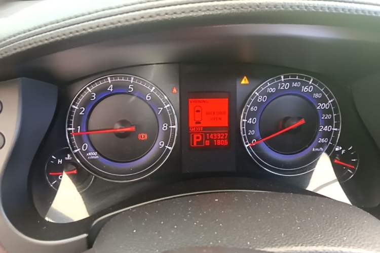 Used Infiniti EX 2010 EX25 Luxury Edition Instrument Cluster