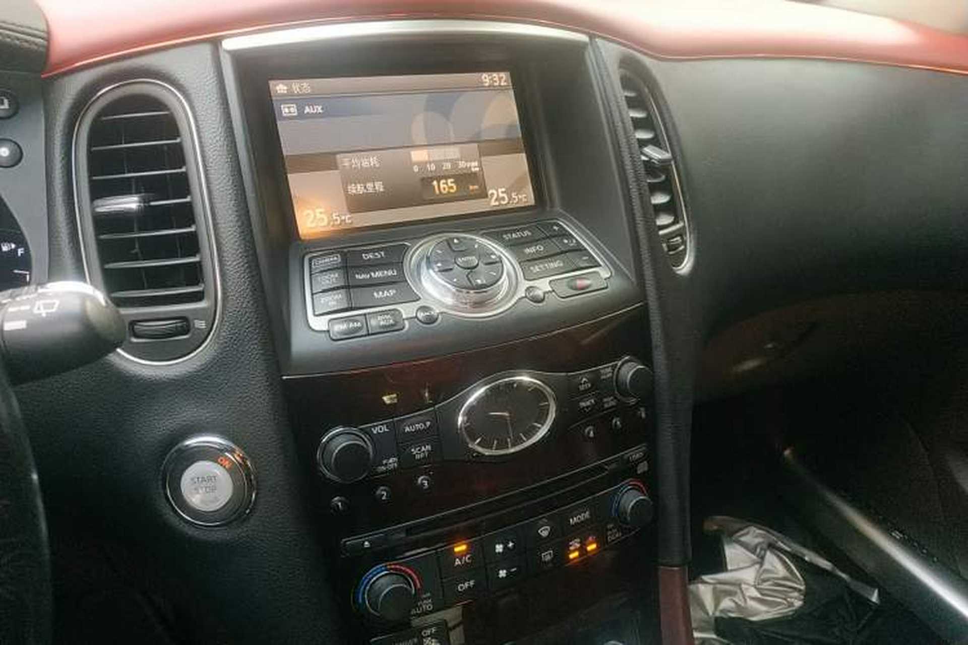 Used Infiniti EX 2011 EX25 Luxury Edition Audio And AC Panel