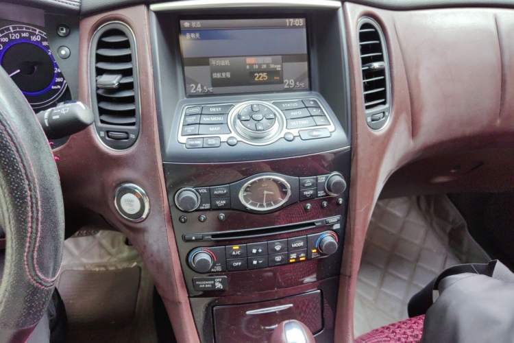Used Infiniti EX 2011 EX25 Luxury Edition Audio And AC Panel
