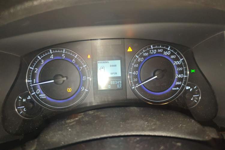 Used Infiniti EX 2011 EX25 Elegant Edition Instrument Cluster