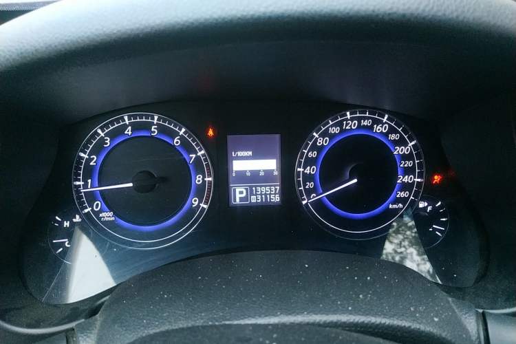 Used Infiniti EX 2011 EX25 Elegant Edition Instrument Cluster