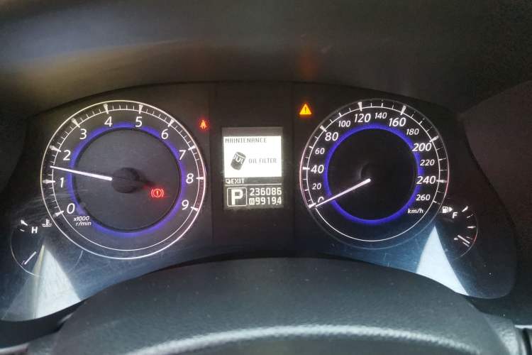 Used Infiniti EX 2011 EX25 Luxury Edition Instrument Cluster