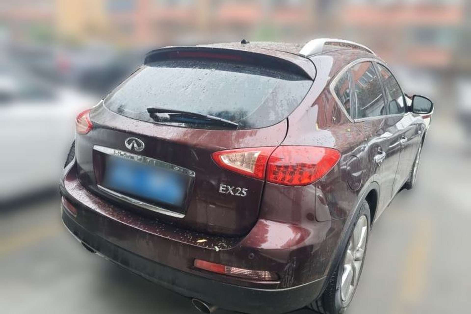 Used Infiniti EX 2011 EX25 Elegant Edition Rear Right 45 Deg